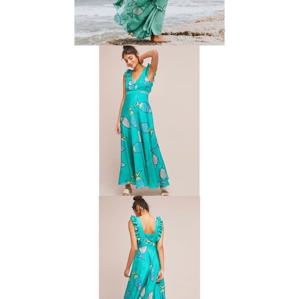 Anupama X Anthropologie midi dress
